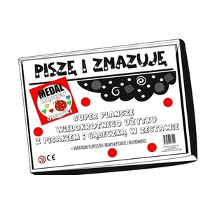 Piszę i zmazuję. Super zestaw dużych plansz...