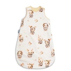 Śpiworek do spania M króliczki beżowy 50x80cm