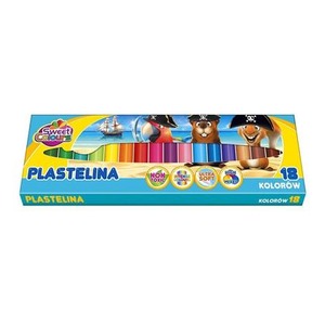 Plastelina 18 kolorów