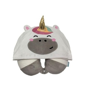 Poduszka podróżna z kapturem Jednorożec Hoodeazzz