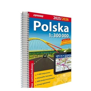 Polska Atlas Samochodowy 1:300 000