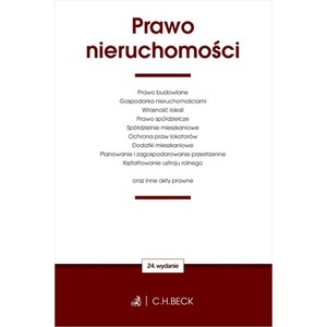 Prawo nieruchomości oraz inne akty prawne wyd. 24