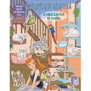 Projektuję wnętrza z naklejkami. Zwierzątka w domu