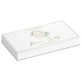Pudełko ozdobne Komunia święta od Matki Chrzestnej 18x9cm mix 2 wzorów