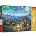 Puzzle 100 Rodzina Treflików Przy ognisku 16564