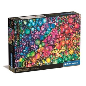 Puzzle 1000 Compact Colorboom Marbles
