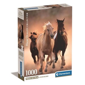 Puzzle 1000 Compact Running Horses