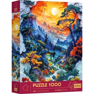 Puzzle 1000 Paper Art: Dolina TREFL