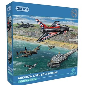 Puzzle 1000 Pokazy lotnicze nad Eastbourne Anglia 113720