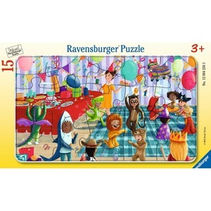 Puzzle 15 Costume Party Frame