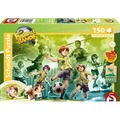 Puzzle 150 Piłkarze Trening z piłką