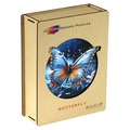 Puzzle 200 drewniane kolorowe Motyl
