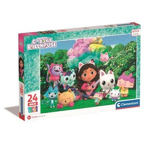 Puzzle 24 Maxi Super Kolor Gabby's Dollhouse