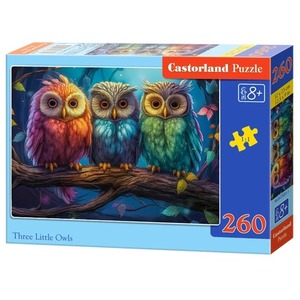 Puzzle 260 Three Little Owls CASTOR
