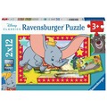 Puzzle 2x12 Disney Animals