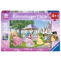 Puzzle 2x24 Disney Princess