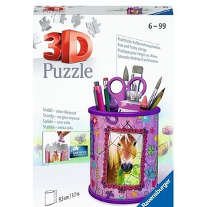 Puzzle 3D Horse Pencil Cup