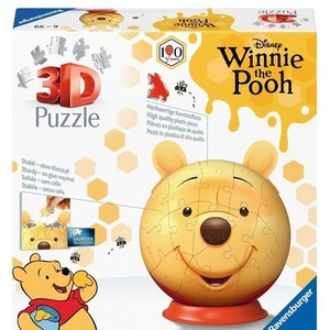 Puzzle 3D Winnie Pooh with ears