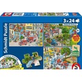 Puzzle 3x24 Straż pożarna
