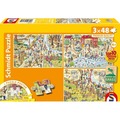 Puzzle 3x48 Wycieczka do zoo