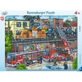Puzzle 48 Firetruck Rescue Frame