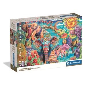 Puzzle 500 elem HQC Elephant"s carnival 35578