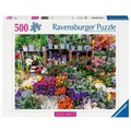 Puzzle 500 Flower Market, France