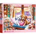 Puzzle 500 Szczenięca miłość 37554