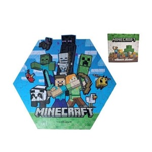 Puzzle drewniane 130 Minecraft Creeper