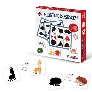 Puzzle Edukacyjne dopasuj kształty