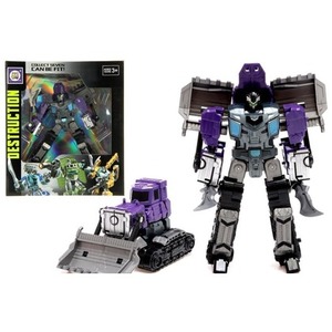 Robot destruction spychacz fioletowy