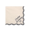Serwetki Happy Birthday Kokarda 33x33cm 12szt