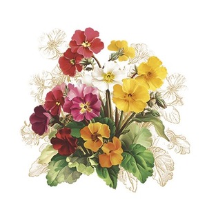 Serwetki Lunch Daisy - Vintage Primrose Bunch SDWI009701