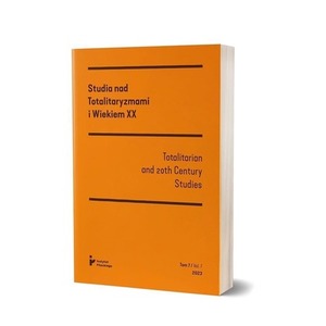 Studia nad totalitaryzmami i wiekiem XX nr 7/2025