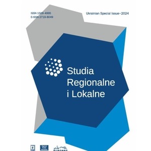 Studia Regionalne i Lokalne Ukrainian Special Issu