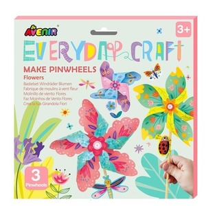 Stwórz kwiatowe wiatraczki