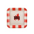 Talerzyki papierowe BBQ 26x26cm 6szt