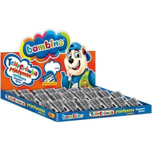 Temperówka pojedyncza metalowa (24szt) BAMBINO