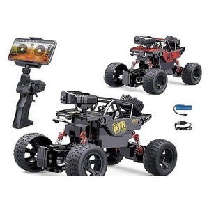 Terenówka na radio z kamerą WiFi metalowa MIX