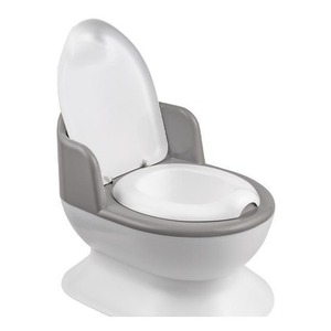 Toaleta dla maluchów biała, szara