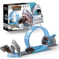 Tor wyścigowy Monster Track Shark z pętlą + autka