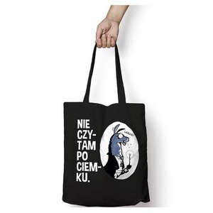 Torba bawełniana - Nie czytam po ciemku