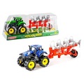 Traktor z przyczepą MIX