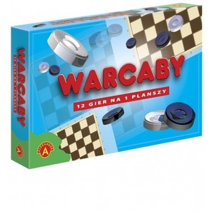 Warcaby 12 gier na planszy ALEX
