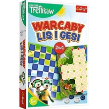 Warcaby Lis i Gęsi - Rodzina Treflików TREFL