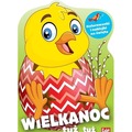 Wielkanoc tuż...tuż. Kolorowanki z naklejkami..
