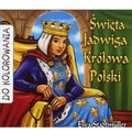 Święta Jadwiga Królowa Polski - kolorowanka