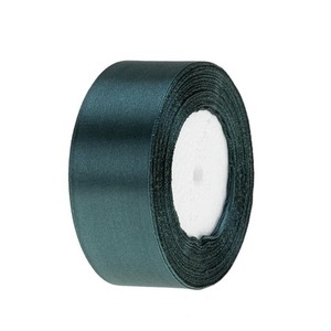 Wstążka satynowa 74 zieleń butelkowa 38mm/32m