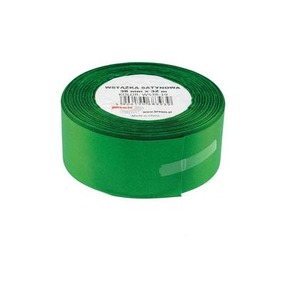 Wstążka satynowa zielona 38mmx32m