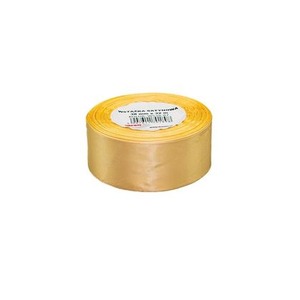 Wstążka satynowa złota 38mmx32m